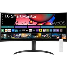 LG 34 Inch Smart Monitor Curved Screen with Stand + 1 Year Warranty picture