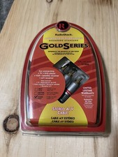 Radio Shack Gold Series 12 Ft. (3.6m) Stereo A/V Cable For TV/DVD/VCR picture
