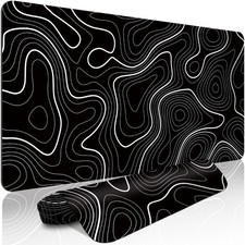 1pc Extended Gaming Mouse Pad and Computer Desktop Keyboard Pad- Simple and Sm picture