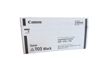 Canon T03 Black T03BK (2725C001[BA]) Black Toner Cartridge Sealed Box picture