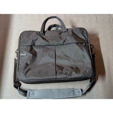 Dell Black Ballistic Nylon Laptop Messenger Bag Briefcase Padded Travel Case picture