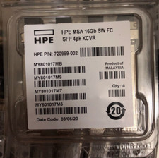 4 pcs HPE C8R24B 720999-002 MSA 16GB SW FC SFP MSA2050 876143-001 4-Pack picture