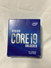 Intel Core i9-10900K Desktop Processor 10th Gen LGA1200 Unlocked BX8070110900K picture