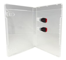 PREMIUM SUPER Clear USB Flash Drive Cases 14MM Lot picture