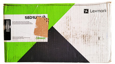 Lexmark 58D1U0E Black Ultra High Yield Toner Cartridge Open Bag and Box See Desc picture