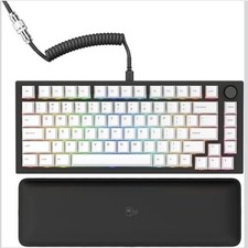 Glorious GMMK Pro Pre-Built 75% Mechanical Keyboard Black Slate RGB NEW Sealed picture