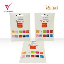 Reiko Microfiber Wiping Cleaning Glass/Mirror Cloth Triple Pack of 6 piece set picture
