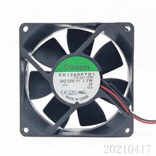 SUNON KD1208PTB1 8025 12V 1.7W 8cm 2-wire power supply chassis Computer fan picture