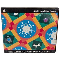 1992 Apple Developer CD “The Winter of Our Disc Content” Jan Sealed Vintage Mac picture