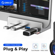 ORICO Aluminum 4 Ports USB 3.0 HUB High Speed USB Splitter Adapter Clip-type HUB picture