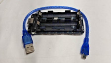 1865O Battery Holder Double Li-Ion V8 Battery Shield Micro USB 5V/3A 3V/1A Power picture