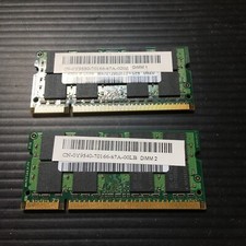 2 - Samsung 1GB 2Rx8 PC2-5300S-555-12-E3 M470T2953EZ3-CE6 Laptop Ram Memory picture