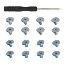 m2 2280ssd Screws Kit,PCIe NVMe M.2 SSD Mounting 2mm, Silver/Metallic picture
