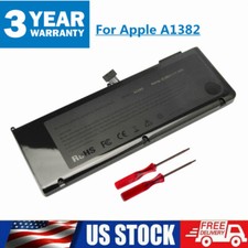 A1382 A1286 Battery for Apple MacBook Pro Unibody 15 inch 2011 2012 2009 2010  picture