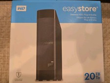 Western Digital 20TB External Hard Drive for Desktop (WDBAMA0200HBK-NESN), Black picture