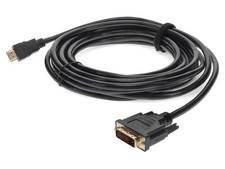 AddOn 12ft HDMI 1.3/DVI-D Dual Link (24+1 Pin) M/M Black Adapter Cable picture