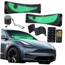 Devil Eyes Light for Cars – 13.8''x3.9'' LED Eyes for Car Windshield | Perfect picture