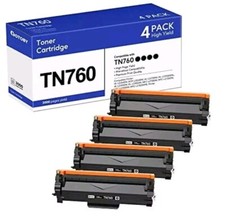 GOTOBY TN760 Toner Cartridge Compatible for Brother TN-760 TN730 TN-730 High..D1 picture