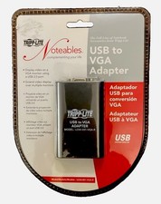 Tripp Lite Noteables U244-001-VGA-R USB 2.0 to VGA Dual-Monitor Adapter. New picture