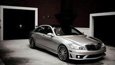 Cars amg vehicles wheels mercedes benz s class Desk Mat Stitched picture