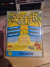C64 : SUMMER GOLD : ORIGINAL GAME X COMMODORE 64 TAPE BRUCE LEE BEACH HEAD 2 picture