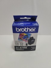 Brother LC41BK Black Ink Cartridge OEM New Genuine  picture