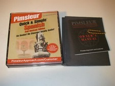 PIMSLEUR LANGUAGE PROGRAMS QUICK & SIMPLE SPANISH SOFTWARE S5048 picture