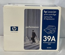 Genuine HP 39A Q1339A LaserJet Black Toner Cartridge (SEALED BOX) picture
