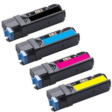 4pk Black & COLOR Toner for Dell 2150cdn 2150cn 2155cdn 2155cn Printer picture