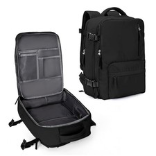 Large Travel Backpack Women Carry On Hiking XX-Large, A18-black picture