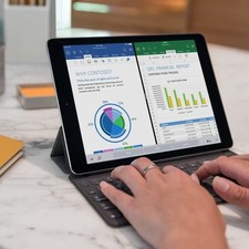 GRAY - APPLE SMART KEYBOARD FOR 9.7 INCH IPAD PRO picture