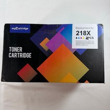 myCartridge 2PK Toner for HP 218X Yellow Magenta W2182X W2183X With Chip picture