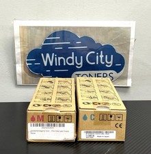 Dell  2150-2155 Genuine Set of 2 Toners C,M,  CT201520, CT201521 Sealed New picture