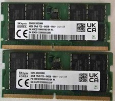 SKhynix 96GB (2x48GB) DDR5-6400 CSODIMM SODIMM LAPTOP RAM - X14SAV-F X14SAV-LVDS picture