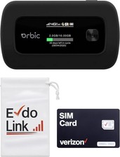 Orbic Speed RC400L Hotspot (RC400L) Verizon Black - Very Good picture