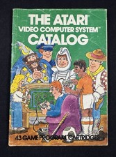 Vintage 1981 Atari Video Computer System Catalog - 43 Games - Made in USA picture