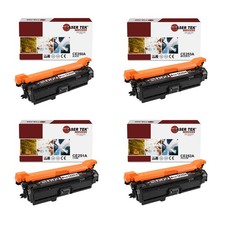 4Pk LTS 504A BCMY Compatible for HP LaserJet CP3520 CP352 Toner Cartridge picture