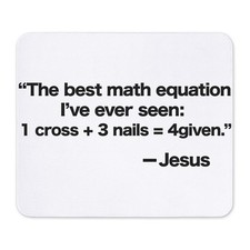 CafePress Best Math Equation Mousepad  (568124973) picture