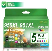 5PK 950XL 951XL ink for HP 950XL 951XL OfficeJet Pro 8610 8615 8616 picture