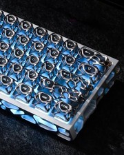 XVX Venom 120-Key MOA Profile Keycaps Silver Translucent PC+ABS 60/75/100% MX picture