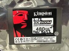 Kingston SSD DC500M 480GB SSD Black SEDC500M/480G Data Center Series 99% Health picture