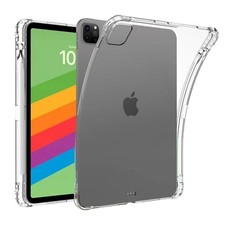 For iPad Pro 11/13 inch 2024 Shockproof Clear TPU Case with Pencil Holder Cover picture