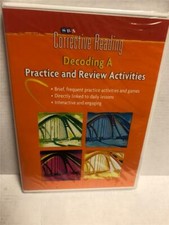 SRA Corrective Reading Decoding A Practice and Review Activities CD-Rom  NEW picture