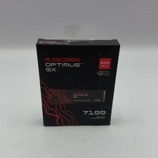 New SanDisk 2280mm Optimus GX 500GB M.2 NVMe Gen 4.0 x 4 SSD SDSP71500GAN-000G1 picture