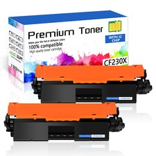2PK Black CF230X 30X Toner Cartridge For HP LaserJet Pro M203d M203dn M203dw picture