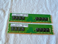 SAMSUNG 32GB (2x16GB)  2Rx8 PC4-2666V-UB1-11 Desktop RAM  M378A2K43DB1-CTD picture