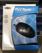 Case of 10 New Belkin PS/2 Mouse in Retail Packaging - F8E813-BLK-PS2 picture