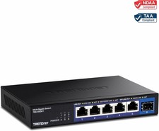 TRENDnet TEG-S5061,6-Port Unmanaged 2.5G Switch with 10G SFP+ Port picture