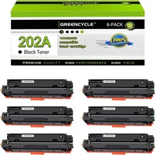 6PK Black CF500A Toner fit for HP Color LaserJet Pro M254dw M281cdw M281fdw MFP picture