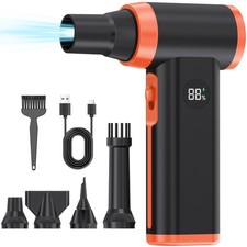 Compressed Air Duster Rechargeable Electric Air Duster for PC Keyboard Mini Dust picture